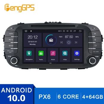 

Android 10.0 GPS Navigation For Kia Soul 2014-2017 Touchscreen Multimedia Headunit CD DVD Player FM AM With Carplay 4+64G DSP