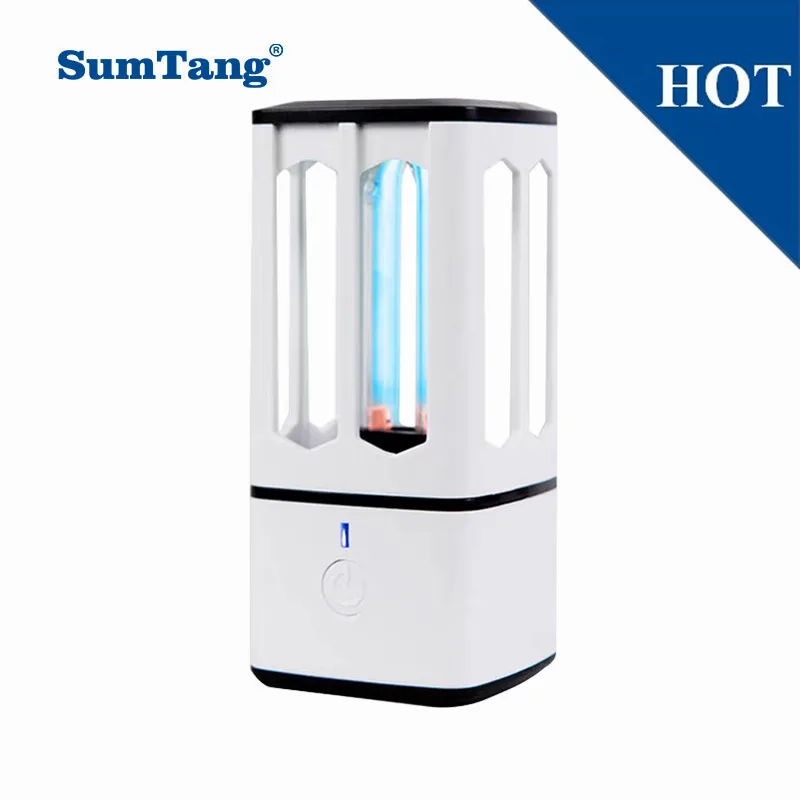 

2020 New Arrival UVC Machine USB Charging Portable UVC Ozone Germicidal Mini UVC Sanitizer Lamp for Disinfection