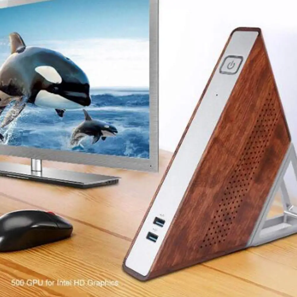 

GloryStar DIY PC Desktop Computer N3450 Mini Office Computer Integrated Host 8G+64G+128G Windows10 eMMC SSD Wifi TV BOX