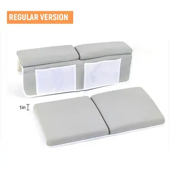 

Elbow Rest Washable Mat Baby Cushion Strength Suction Bath Kneeler Support Non Slip Grey Thick Safety Pad Comfortable