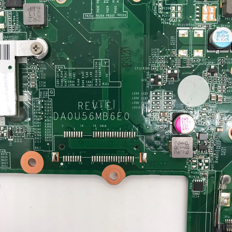 DA0U56MB6E0 для hp Pavilion 15 15-B материнская плата для ноутбука 709175-501 709175-001 протестирована в целости и сохранности