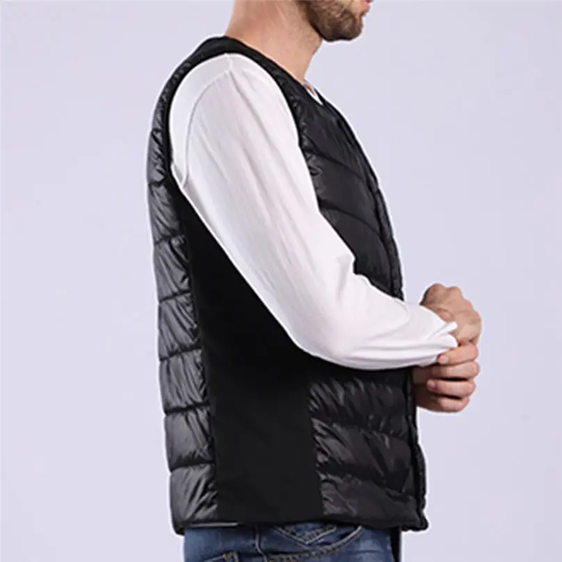 New Women Men Coat Smart Phone Bluetooth Connection Temperature Control Heating Sleeveless Vest Blouse 4N04 (10)