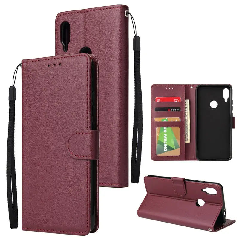 

XiaoMi RedMi Note 7 Case luxury Leather Flip Wallet Card slot Stand Back Cover For RedMi Note 7 7 Pro 7S shockproof Cover