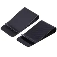 HOT SALES 2021 Carbon Fiber Texture Wallet Purse Money Clipper Pocket Credit Card Cash Holder 2