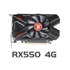 VEINEDA Original RX 550 4GB Video Cards GPU AMD Radeon RX550 4GB GDDR5 Graphics Cards PC Desktop Computer Game Map PCI-E X16 ► Photo 1/6