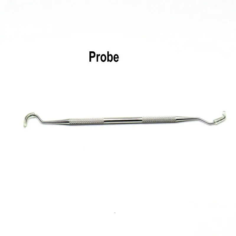 Стоматологическое зеркало для рта пинцет зонд 4 шт. 5 стоматологический