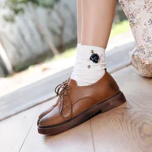 Хлопчатобумажные носки ручной работы с жемчугом в стиле ретро, модные носки в стиле джокер из Южной Кореи, женские волнистые носки