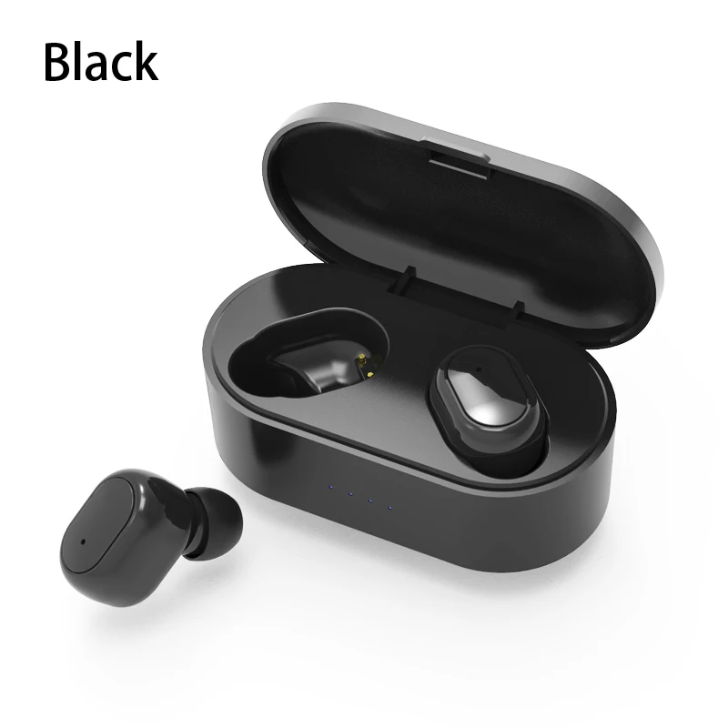 M2 black TWS Bluetooth наушники 5,0 настоящие Беспроводные наушники с микрофоном громкой связи для xiaomi Redmi airdots наушники стерео гарнитура - Цвет: M2 black