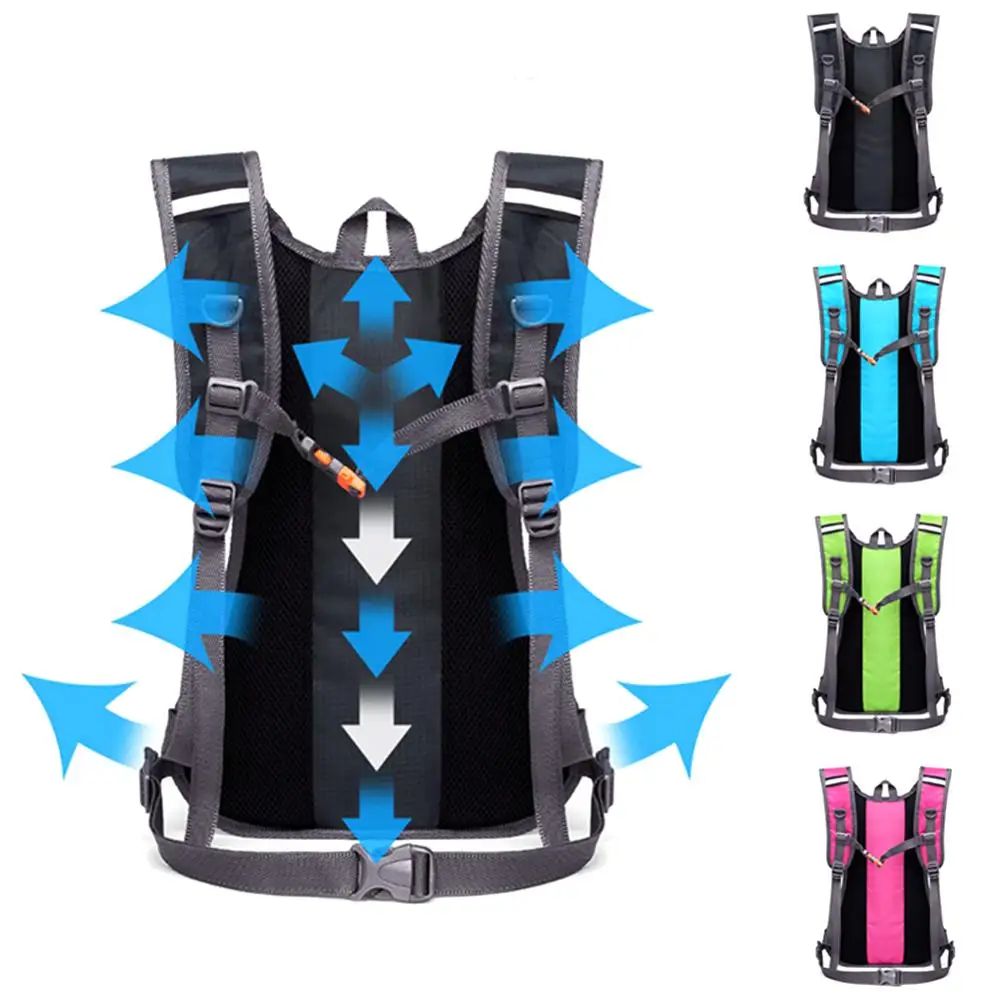

Breathable Waterproof Bicycle Backpack MTB Mountain Bike Water Bag Men Cycling Hiking Camping Bicycle Hydration Backpack 8L