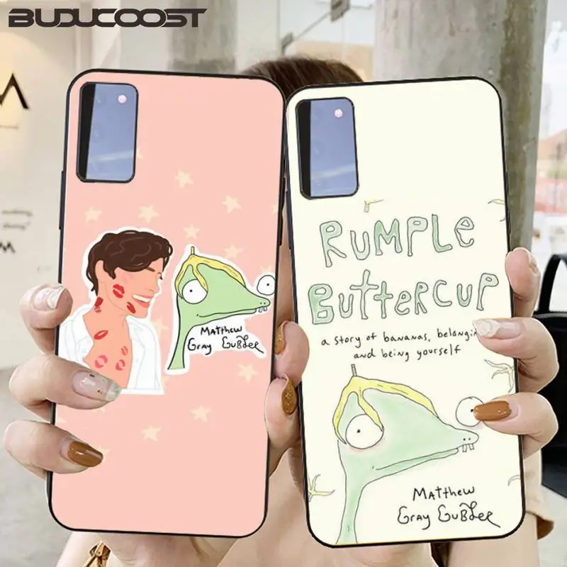Matt Grey Gubler Rumple Buttercup Custodia Per Telefono Per Samsung Galaxy S9 S10 S10E S6 S7 S8 S9 S10Lite S20 Plus S20 Uitra S7 S6 Edge
