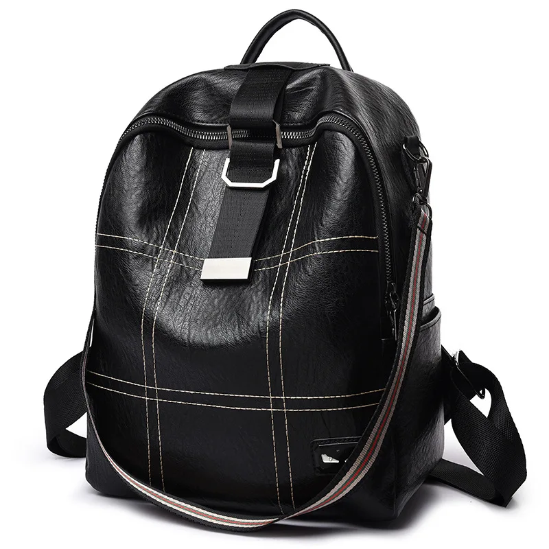 Стильный мягкий рюкзак из искусственной кожи, женский рюкзак в Корейском стиле с вышивкой,, настраиваемая женская сумка