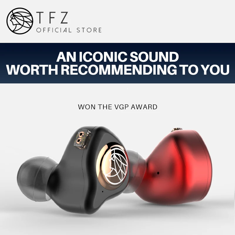 TFZ KING II Hifi монитор наушники 3 5 мм Проводная стерео гарнитура HIFI музыкальные