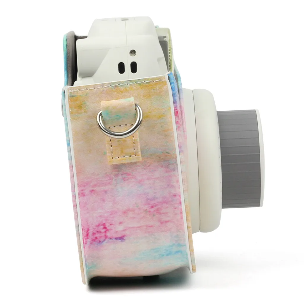 Совместимый мини 9 Groovy Камера сумка для Fujifilm Instax Mini 8 8+ 9 мгновенная пленка камера Открытый путешествия сумки#812