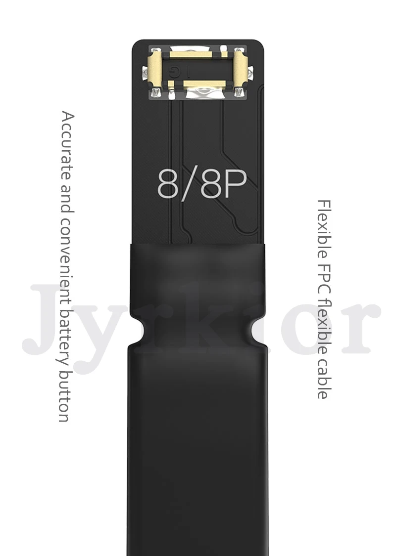 Jyrkior Qianli Мощность кабель для передачи данных для iPhone 6/6s/7/8/X XS MAX загрузки линии DC Питание Тесты кабель для мобильного телефона с Мощность On/Off гибкий кабель