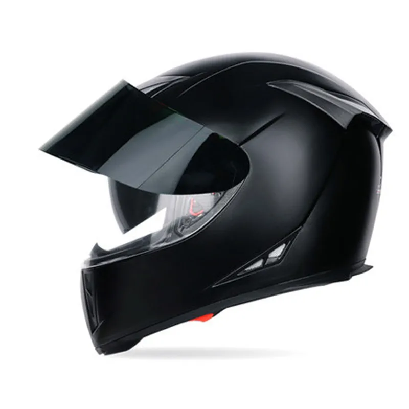 JIEKAI 310 moto rcycle шлем локомотив шлем анти-туман полное лицо шлем гоночный шлем Capacete, Мото шлем/матовый черный - Цвет: Design 18
