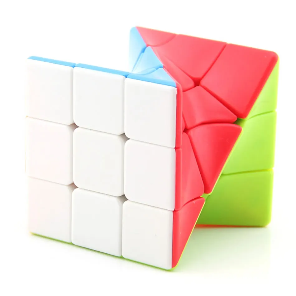 Высокое качество, FanXin Twisted, 3x3x3, магический куб, 3x3, скручивающаяся скорость, головоломка, рождественский подарок, идеи, детские игрушки для детей
