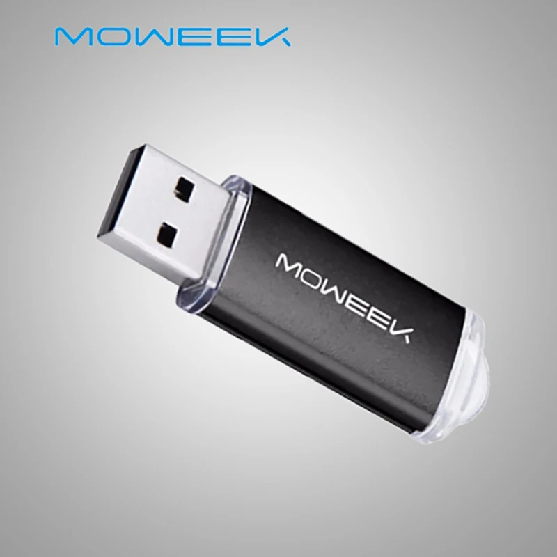 Moweek, мини USB флеш-накопитель, реальная емкость, 4 г, 8 г, 16 г, 32 г, 64 г, флеш-диск usb 2,0, миниатюрная Высококачественная USB карта памяти, металлический u-диск