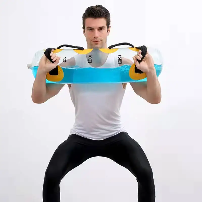 Bolsa De Agua Para Entrenamiento 15 Kg - Plegable, Con Bomba De Aire, Alternativa A Saco De Arena