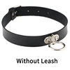 black without leash