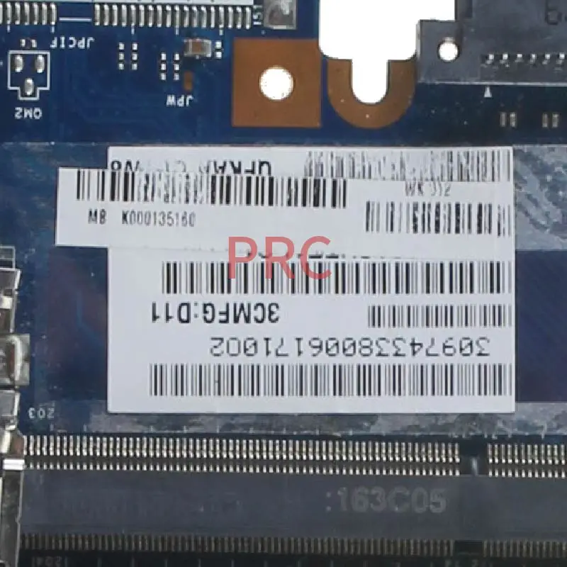 K000135160 computador portátil placa-mãe para toshiba satellite
