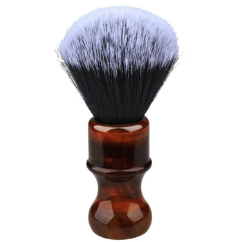 

Resin Handle Nylon Soft Hair Shaving Brush Mustache Beard Shaving Wet Tool for Haircut Tool