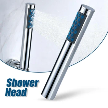 

Shower Head Showers Head Round Handheld Chrome Showers Head Stainless Steel Universal Save Water Bathroom Easy To Set Up
