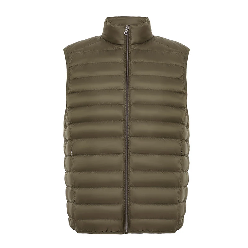 Man 90% Duck Down Vest Ultra Light Gielt Casual Waistcoat Spring Autumn Light Down Jacket Male Good Quality 4