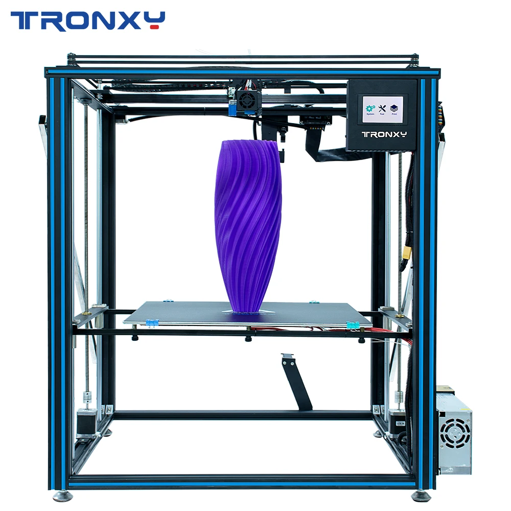 Goede 2019 TRONXY X5SA 500 PRO DIY 3D Printer Groter Formaat Ultra stille Moederbord Breken Detectie Auto Leveling