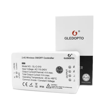 

Zigbee Switch Controller Dimmer Compatible With Remote Control 2.4RF Remote Control Can Be Used With Amazon Echo Plus SmartThing