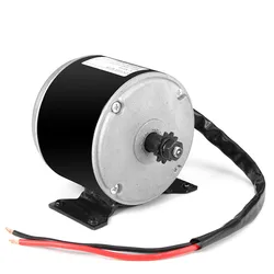 24V 350W 2700RPM Permanent Magnet DC Motor Electric 11 Gears Generator Micro Brush Motor for Wind Turbine Bicycle Bike Scooter