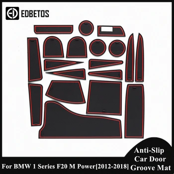 

Car Non-Slip Interior Cup Cushion Door Mat Covers Cup Mat For BMW 1 Series F20 M Power 116 118 120 116i 118i 120i 116d 118d 120d