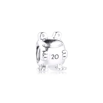 

GPY 2020 Summer Frog Charms 925 Original Fit Pandora Bracelet Sterling Silver Charm Beads for Jewelry Making DIY Kralen