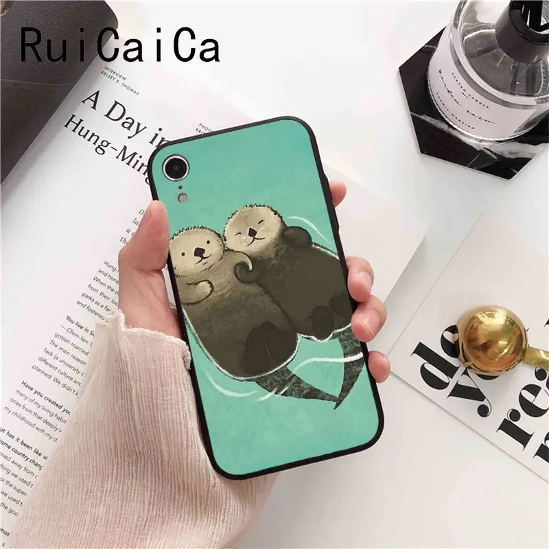 lovely cute Otter water animal