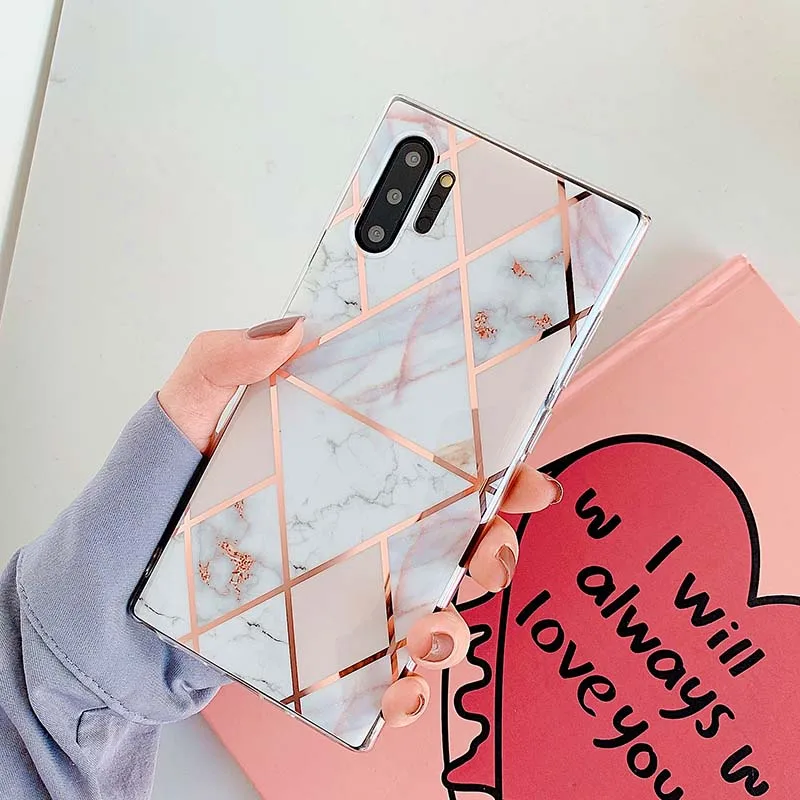 Покрытие Мрамор чехол для телефона для samsung Galaxy Note 10 9 8 S9 S8 S10 плюс S10E S7 край A10 M10 A20 A30 A50 A70 чехол силиконовый чехол