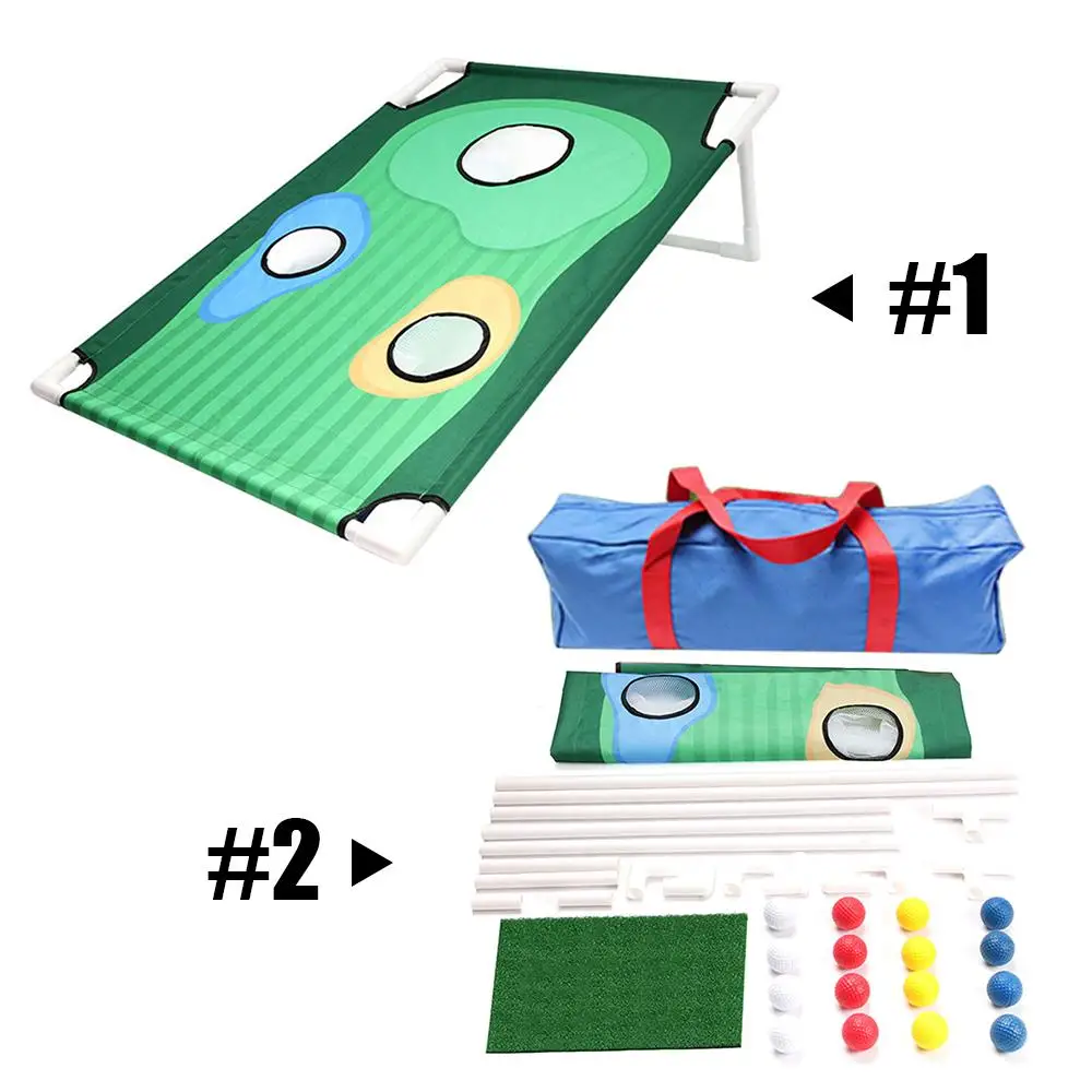

Golf Chipping Net Golf Practice Set Nylon Folding Lawn Golf Training Net Portable Sports Hitting Beginners Tool