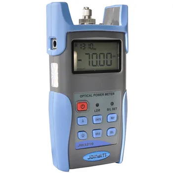 

Singlemode Multimode Handheld Optical Power Meter JW3216 fiber optic tester manufacturing