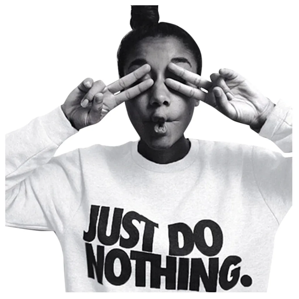 Just Do Nothing sudaderas mujer, модная женская Повседневная Толстовка с длинным рукавом, джемпер, пуловер, толстовка, топы, рубашки, толстовки для женщин#20
