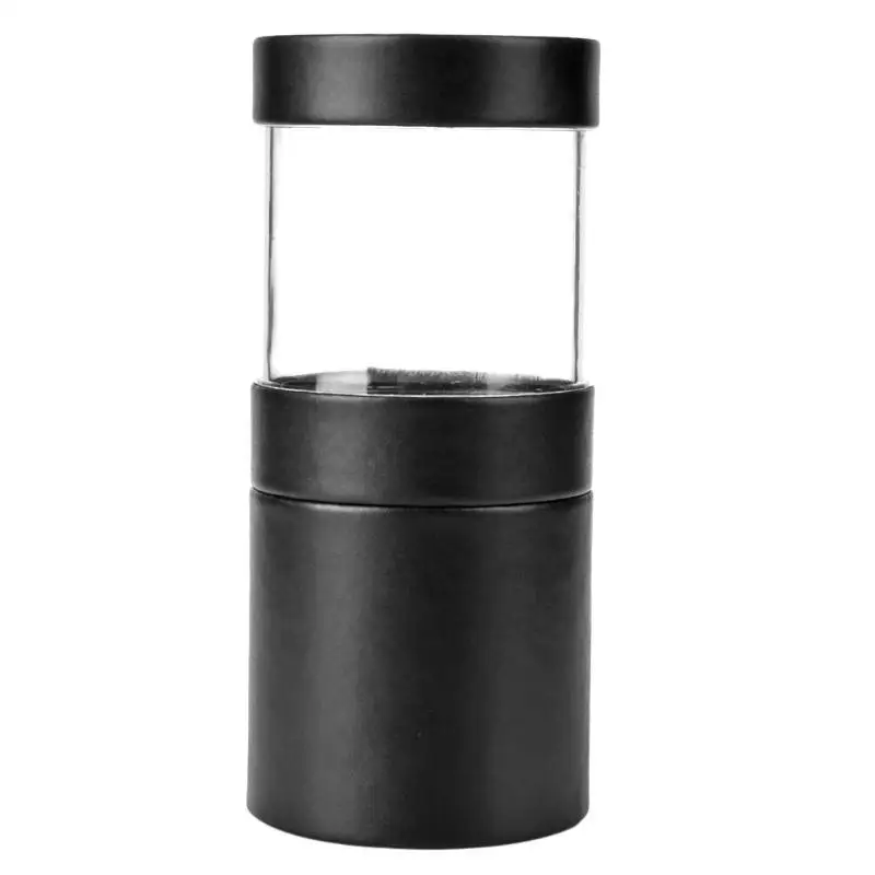 Видимый держатель для кистей для макияжа чехол из искусственной кожи дорожный косметический держатель ручек для хранения косметический чехол для кистей Органайзер инструменты для макияжа - Цвет: Черный