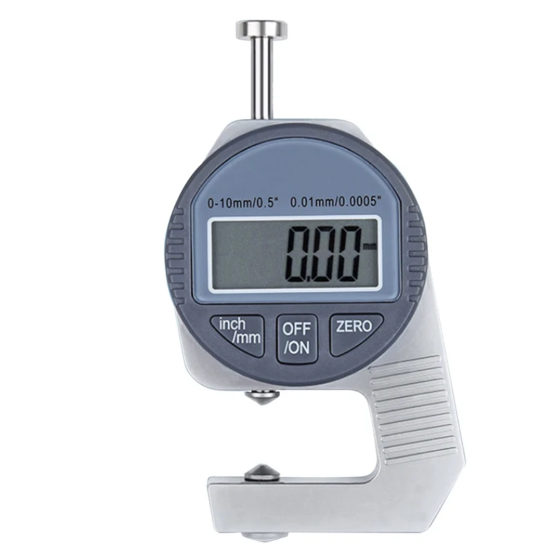 Mini 0.01mm Digital Width Thickness Gauge Meter 12.7mm Large LCD Electronic Dial Indicator Thickness Measuring Instruments - Цвет: A3