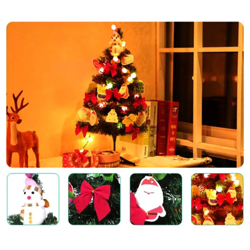 Новая креативная искусственная Рождественская елка Снеговик шляпа бант подвеска Украшение подарочный набор Рождественский Декор