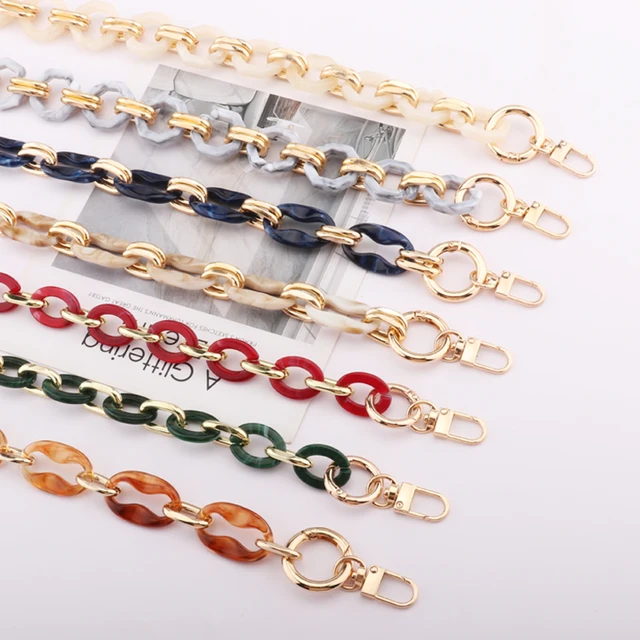 New Acrylic Bag Chain: Add a Touch of Color and Style to Your Bags!
