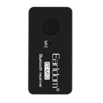 

Earldom Car Wireless Bluetooth Hands-Free Call Aux Audio Receiver 3.5 Turn Speaker Headset Car Audio Adapter