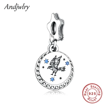 

Fit Original Charms Bracelet 925 Sterling Silver Ravenclaw Dangle Charm Pendant Charm Berloque 925 DIY Jewelry