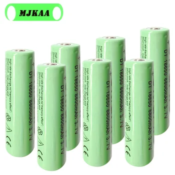

Hot Selling 6PCS MJKAA 18650 Lithium Battery 3.7V 8800mah High Capacity Flashlight Batteries