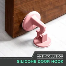 Силиконовая дверная ручка анти-наклейки против столкновения 2 шт домашний дверной замок защитная накладка дверная ручка замок глушитель защитный E3