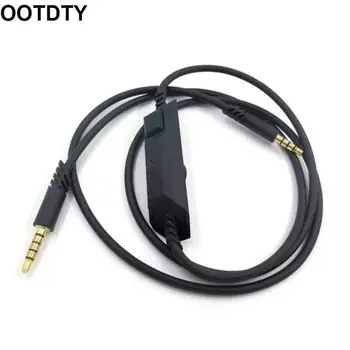 

Black Audio Earphone Cable for Logitech Astro A10 A40 Gaming Headset