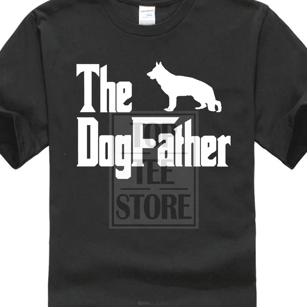 Special Clearance Sale T Shirt Fashion The Dogfather German Shepherd  Alsatian Funny T Shirt Pet Tee Gift For Men 020613|T-Shirts| - AliExpress