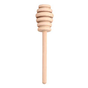 

50 Pcs Wooden Honey Stick Honey Dipper Party Supply Wood Honey Spoon Stick For Honey Jar Long Handle Mixing Stick