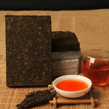 

More than 10 Years Chinese Yunnan Old Ripe China Tea Health Care Pu'er Tea Brick For Weight Lose Tea