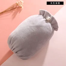 Модный Зимний пуховик в Корейском стиле с манжетами для детей, студенческий пуховик с рукавами, женский, свободный, для девочек, розовый, для маленьких мальчиков